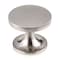 Richelieu 1 23/32 in (44 mm) Brushed Nickel Contemporary Cabinet Knob BP226544195 - alternate 1