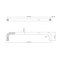 Richelieu 10-1/16 in. (256 mm) Center-to-Center Brushed Nickel Contemporary Drawer Pull BP2288256195 - alternate 4