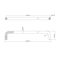 Richelieu 12-5/8 in. (320 mm) Center-to-Center Brushed Nickel Contemporary Drawer Pull BP2288320195 - alternate 3