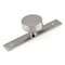 Richelieu 1 9/16 in (40 mm) Brushed Nickel Contemporary Cabinet Knob BP229540195 - alternate 1