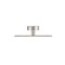 Richelieu 1 9/16 in (40 mm) Brushed Nickel Contemporary Cabinet Knob BP229540195 - alternate 4