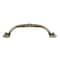Richelieu 3-3/4 in. (96 mm) Center-to-Center Burnished Brass Traditional Drawer Pull BP2373896BB - alternate 3