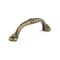 Richelieu 3-3/4 in. (96 mm) Center-to-Center Burnished Brass Traditional Drawer Pull BP2373896BB - alternate 1
