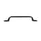 Richelieu 5 1/16 in (128 mm) Center-to-Center Matte Black Traditional Drawer Pull BP23775128900 - alternate 2