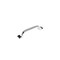 Richelieu 3 3/4 in (96 mm) Center-to-Center Chrome Traditional Drawer Pull BP2377596140 - alternate 1