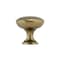 Richelieu 1 3/16 in (30 mm) Oxidized Brass Traditional Metal Cabinet Knob BP2391230163 - alternate 2