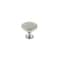 Richelieu 1 3/16 in (30 mm) Brushed Nickel Traditional Metal Cabinet Knob BP2391230195 - alternate 1