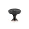 Richelieu 1 3/16 in (30 mm) Brushed Oil-Rubbed Bronze Traditional Metal Cabinet Knob BP2391230BORB - alternate 4