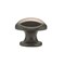 Richelieu 1 1/8 in (28 mm) Brushed Oil-Rubbed Bronze Traditional Metal Cabinet Knob BP2391528BORB - alternate 4