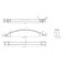 Richelieu 6 5/16 in (160 mm) Center-to-Center Antique Nickel Traditional Drawer Pull BP2606160143 - alternate 4