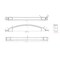 Richelieu 12 5/8 in (320 mm) Center-to-Center Antique Nickel Traditional Drawer Pull BP2606320143 - alternate 4