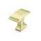 Richelieu 1 3/8 in (35 mm) x 25/32 in (20 mm) Satin Brass Traditional Cabinet Knob BP260637160 - alternate 1