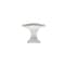 Richelieu 1 3/8 in (35 mm) x 25/32 in (20 mm) Brushed Nickel Traditional Cabinet Knob BP260637195 - alternate 3