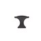 Richelieu 1 3/8 in (35 mm) x 25/32 in (20 mm) Brushed Oil-Rubbed Bronze Traditional Cabinet Knob BP260637BORB - alternate 4