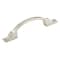 Richelieu 3 in or 3 3/4 in (76 mm or 96 mm) Center-to-Center Brushed Nickel Traditional Cabinet Pull BP260676195 - alternate 1