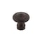 Richelieu 1 3/16 in (30 mm) Rust Traditional Forged Iron Cabinet Knob BP260730800 - alternate 1