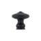 Richelieu 1 3/16 in (30 mm) Matte Black Traditional Forged Iron Cabinet Knob BP260730900 - alternate 3