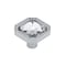 Richelieu 1 1/4 in (32 mm) x 1 1/4 in (32 mm) Chrome, Crystal Contemporary Cabinet Knob BP262603014001 - alternate 1