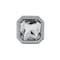 Richelieu 1 1/4 in (32 mm) x 1 1/4 in (32 mm) Chrome, Crystal Contemporary Cabinet Knob BP262603014001 - alternate 3
