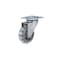 Richelieu Contemporary Furniture Caster, Swivel Without Brake, with Plate, Clear, Gray BP26502010502 - alternate 1