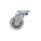 Richelieu Contemporary Furniture Caster, Swivel Without Brake, with Plate, Clear, Gray BP26502010502 - alternate 5