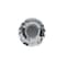 Richelieu 3/4 in (19 mm) Clear, Brushed Oil-Rubbed Bronze Traditional Metal, Swarovski Crystal  Cabinet Knob BP276BORB11 - alternate 2