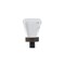 Richelieu 3/4 in (19 mm) Clear, Brushed Oil-Rubbed Bronze Traditional Metal, Swarovski Crystal  Cabinet Knob BP276BORB11 - alternate 3