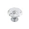 Richelieu 1 9/16 in (40 mm) Chrome, Clear Contemporary Cabinet Knob BP282804014011 - alternate 1