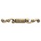 Richelieu 5 1/4 in (133 mm) x 5/8 in (15.9 mm) Burnished Brass Traditional Backplate for Knob BP284BB - alternate 4