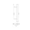 Richelieu 4-1/4 in. (108 mm) Center-to-Center Brushed Nickel Steel Contemporary Drawer Pull BP305108195 - alternate 2