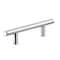 Richelieu 5-1/16 in. (128 mm) Center-to-Center Chrome Steel Contemporary Drawer Pull BP305128140 - alternate 1