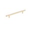 Richelieu 7 9/16 in (192 mm) Center-to-Center Satin Brass Contemporary Drawer Pull BP305192160 - alternate 1