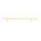Richelieu 7 9/16 in (192 mm) Center-to-Center Satin Brass Contemporary Drawer Pull BP305192160 - alternate 4