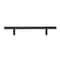 Richelieu 7 9/16 in (192 mm) Center-to-Center Matte Black Contemporary Drawer Pull BP305192900 - alternate 2