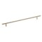 Richelieu 13-1/8 in. (333 mm) Center-to-Center Brushed Nickel Steel Contemporary Drawer Pull BP305333195 - alternate 1