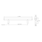 Richelieu 19-1/8 in. (486 mm) Center-to-Center Brushed Nickel Steel Contemporary Drawer Pull BP305486195 - alternate 5
