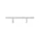 Richelieu 3 in (76 mm) Center-to-Center Stainless Steel Contemporary Drawer Pull BP30576170 - alternate 4