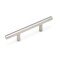 Richelieu 3 in. (76 mm) Center-to-Center Brushed Nickel Steel Contemporary Drawer Pull BP30576195 - alternate 1