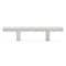 Richelieu 3 in. (76 mm) Center-to-Center Brushed Nickel Steel Contemporary Drawer Pull BP30576195 - alternate 4