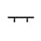 Richelieu 3 in (76.2 mm) Center-to-Center Matte Black Contemporary Drawer Pull BP30576900 - alternate 5