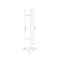 Richelieu 3-3/4 in. (96 mm) Center-to-Center Brushed Nickel Steel Contemporary Drawer Pull BP30596195 - alternate 5