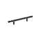 Richelieu 3 3/4 in (96 mm) Center-to-Center Matte Black Contemporary Drawer Pull BP30596900 - alternate 1