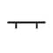 Richelieu 3 3/4 in (96 mm) Center-to-Center Matte Black Contemporary Drawer Pull BP30596900 - alternate 4