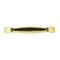 Richelieu 3-3/4 in. (96 mm) Center-to-Center Brass Contemporary Drawer Pull BP30700130 - alternate 4