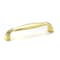 Richelieu 3-3/4 in. (96 mm) Center-to-Center Brass Contemporary Drawer Pull BP30700130 - alternate 1