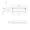 Richelieu 5-1/16 in. (128 mm) Center-to-Center Brushed Nickel Contemporary Recessed Pull BP310075172195 - alternate 3