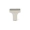Richelieu 1-inch (25 mm) x 1-inch (25 mm) Brushed Nickel Contemporary Cabinet Knob BP312525195 - alternate 3