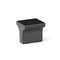 Richelieu 1-inch (25 mm) x 1-inch (25 mm) Matte Black Contemporary Cabinet Knob BP312525900 - alternate 1