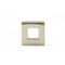 Richelieu 31/32 in. X 5/16 in. (25 mm x 8 mm) Brushed Nickel Contemporary Metal Cabinet Knob BP31604325195 - alternate 4