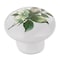 Richelieu 1 3/8 in (35 mm) Green Flower Eclectic Cabinet Knob BP336121266 - alternate 1